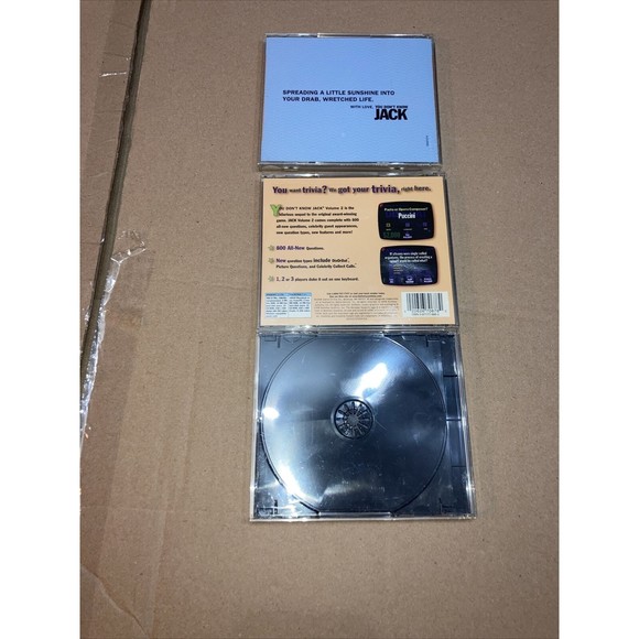 You Don't Know Jack Trivia Games Vol 1, 2 & 3. Windows 3.1 95 & 98 Mac OS 7.1 + - Picture 6 of 12